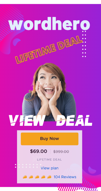 WordHero Lifetime Deal