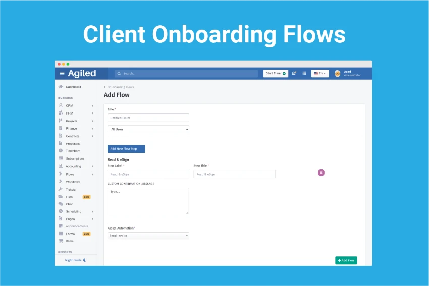 Agiled Review & Lifetime Deal - Client Onboarding Flows