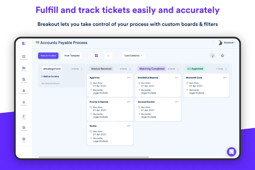 Breakout Review & Lifetime Deal - Track Tickets